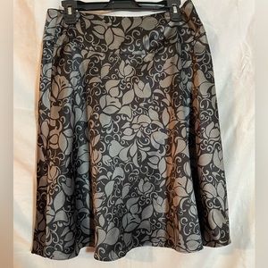 New York and Company Black and Grey Skirt